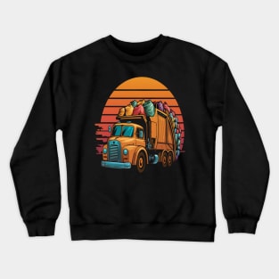 Garbage Truck Crewneck Sweatshirt
